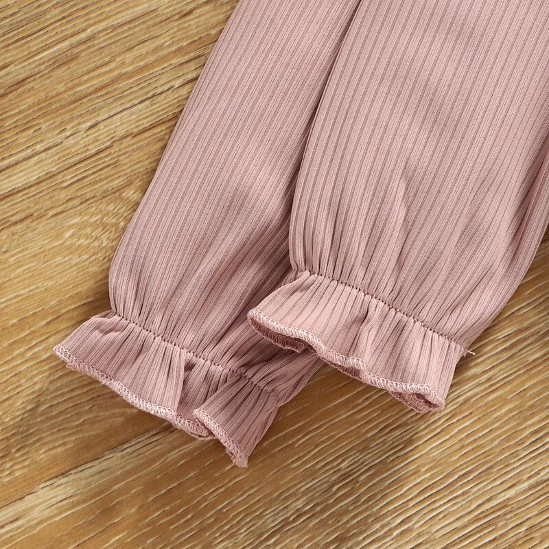 Meiteņu kleitas pavasarim un rudenim, bantītes un ziedu raksts vienkrāsains, pūkains marles zīdaiņu kleitas jaukas ikdienas apģērba meitenei