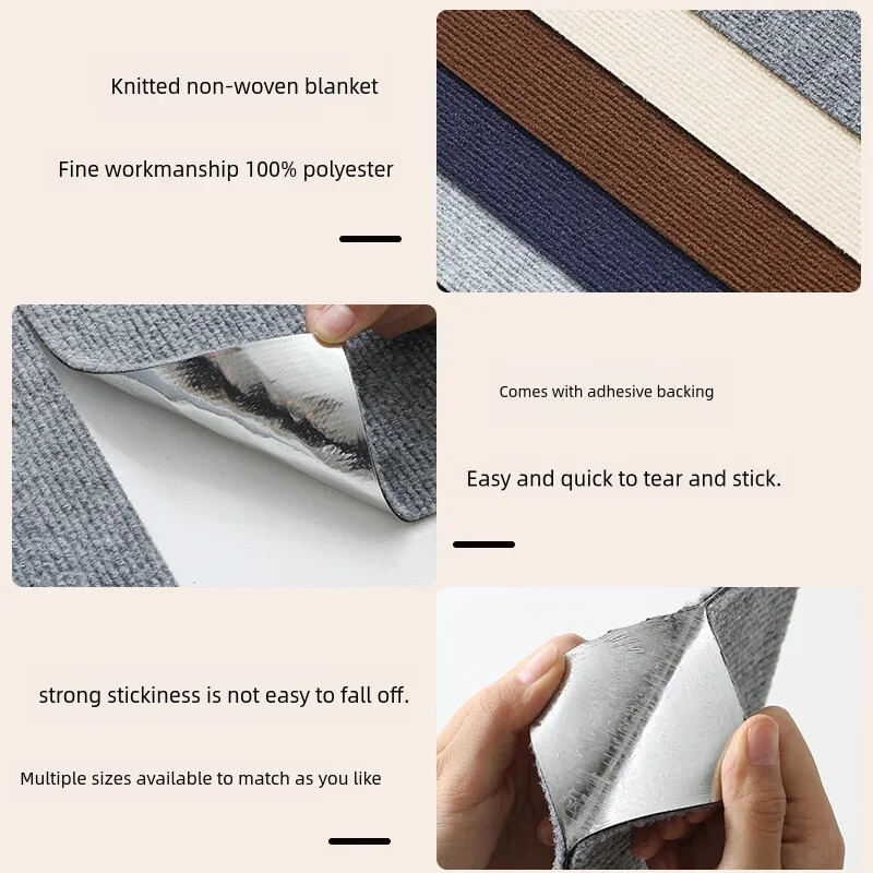 Pašlīmējošs paklājs, kaķi, skrāpējams dēlis, siena pret kaķu skrāpējumiem, dīvāns, izgatavots, kaķi