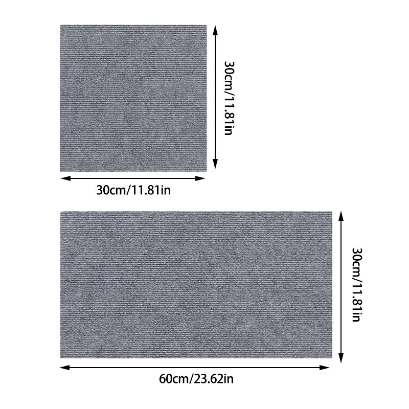 Apgriežams pašlīmējošs kaķu skrāpējumu paklājiņš — pasargājiet savas mēbeles un sienas no skrāpējumiem, izmantojot šo viegli lietojamo risinājumu