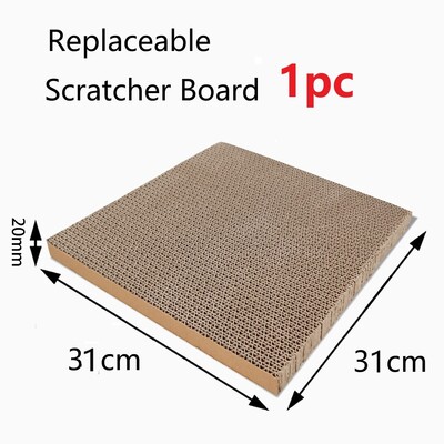 Kaķa kartona kaste Kaķu māja Kaķu skrāpis Spīļu asināšana Kartona Kaķēns Spēlē kaķu skrāpējamo dēli Kaķu skrāpējamā rotaļlieta kaķiem