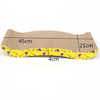 Ξύστρα γάτας φορεμένο παιχνίδι Ξύστρα για γάτες Ξύστρα χαρτονιού για γάτες Katten Scratch Board Scratching Post Claw Grinder Προϊόντα για κατοικίδια