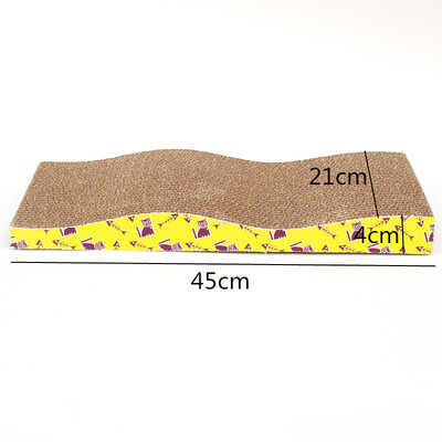 Ξύστρα γάτας φορεμένο παιχνίδι Ξύστρα για γάτες Ξύστρα χαρτονιού για γάτες Katten Scratch Board Scratching Post Claw Grinder Προϊόντα για κατοικίδια