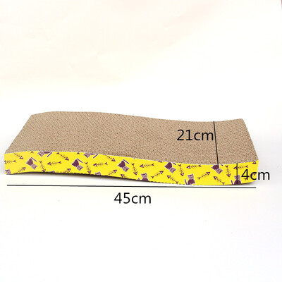 Ξύστρα γάτας φορεμένο παιχνίδι Ξύστρα για γάτες Ξύστρα χαρτονιού για γάτες Katten Scratch Board Scratching Post Claw Grinder Προϊόντα για κατοικίδια