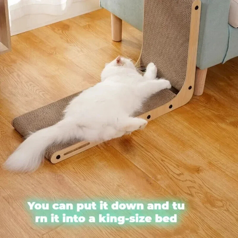 Ξύλινος πίνακας γάτας Cat Toys Ξύλινος Ανθεκτικό στη φθορά και στις γρατσουνιές Εκπαίδευση επίπλων Post Cat Grinding Claw Toys Καναπές