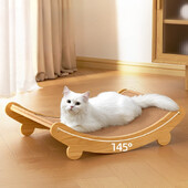 Koka kaķu skrāpēšanas paliktņi Daudzfunkciju kaķu guļamgulta Noņemama nodilumizturīga kaķu skrāpējumu dēlis Kaķēnu slīpēšanas kaķu rotaļlietas