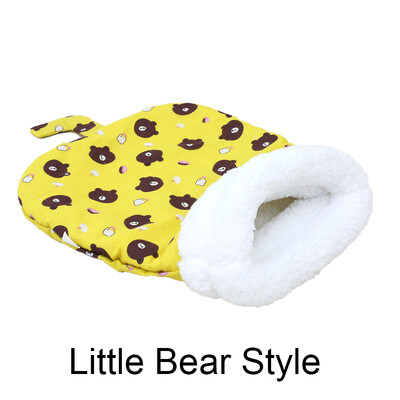 Šiltas kačių miegmaišis Minkštas kačių lovas Tunelis katės lizdas Uždaros kišenės tipo kačiukas šuniukas Minkštas, patogus lizdas augintiniui