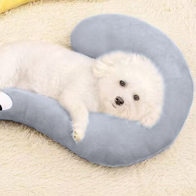 Maža naminių gyvūnėlių pagalvė U formos kaklo apsauga Deep Sleep Naminių gyvūnėlių kilimėlis Miegančios Katės Šuns Miegamosios Pagalvė Šuns Nest Reikmenys Šuns Pagalvės Žaislas
