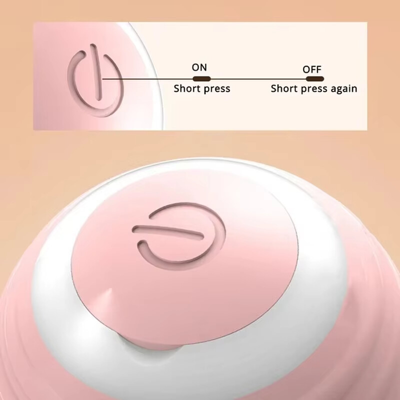 Macska interaktív labdás edzés Önmozgó cica elektromos macska labdajátékok Elektronikus automata guruló varázsgolyós játékok macskáknak