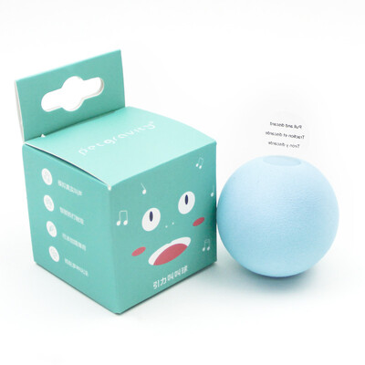 Kitten Touch Sounding Pet Product Squeak Toy Ball Cat Supplie Έξυπνα παιχνίδια γάτας Διαδραστικό παιχνίδι βελούδινης μπάλας ηλεκτρικό παιχνίδι εκπαίδευσης για Catnip