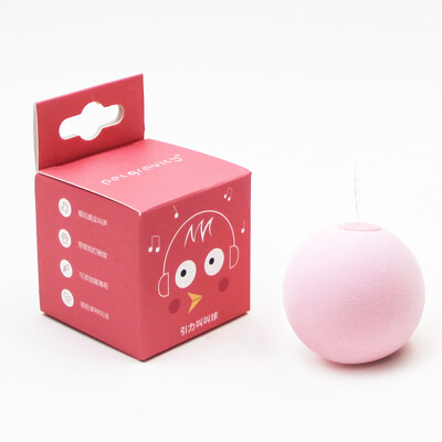 Kitten Touch Sounding Pet Product Squeak Toy Ball Cat Supplie Έξυπνα παιχνίδια γάτας Διαδραστικό παιχνίδι βελούδινης μπάλας ηλεκτρικό παιχνίδι εκπαίδευσης για Catnip