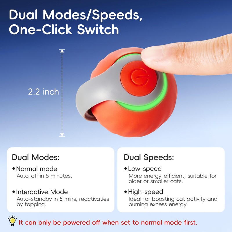 2025 m. naujas interaktyvus katės žaislinis kamuoliukas su plunksnų uodega, įkraunamas išmanusis besisukantis kamuoliukas kambarinėms katėms, mankšta ir žaidimas kačiukui