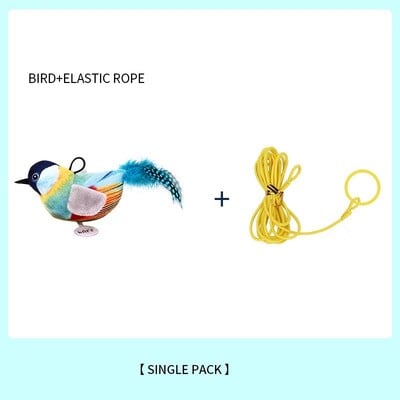 Interaktyvūs kačių žaislai Skraidantys paukščiai, katės, plasnojantys sparneliai, katžolės žaislai, čiulbantys katės žaislai, lietimui aktyvuoti kačiuko žaislai su plunksna