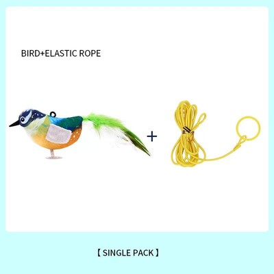 Interaktyvūs kačių žaislai Skraidantys paukščiai, katės, plasnojantys sparneliai, katžolės žaislai, čiulbantys katės žaislai, lietimui aktyvuoti kačiuko žaislai su plunksna