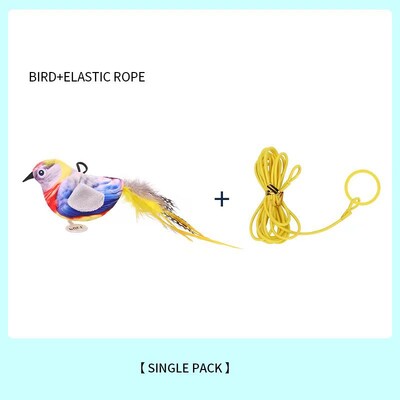 Interaktyvūs kačių žaislai Skraidantys paukščiai, katės, plasnojantys sparneliai, katžolės žaislai, čiulbantys katės žaislai, lietimui aktyvuoti kačiuko žaislai su plunksna