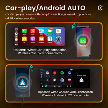 MEKEDE 6,86 ιντσών 1Din Carplay Android Auto Ραδιόφωνο αυτοκινήτου Πολυμέσα Βίντεο MP5 Player με BT FM Stereo USB Type-C Plug Autoradio