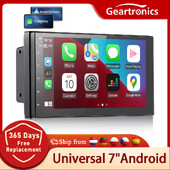 Android 13 automašīnas radio 2 din multivides video atskaņotājs Carplay Android auto universāls 7 collu 2 din android navigācija automātiskā stereo iekārta