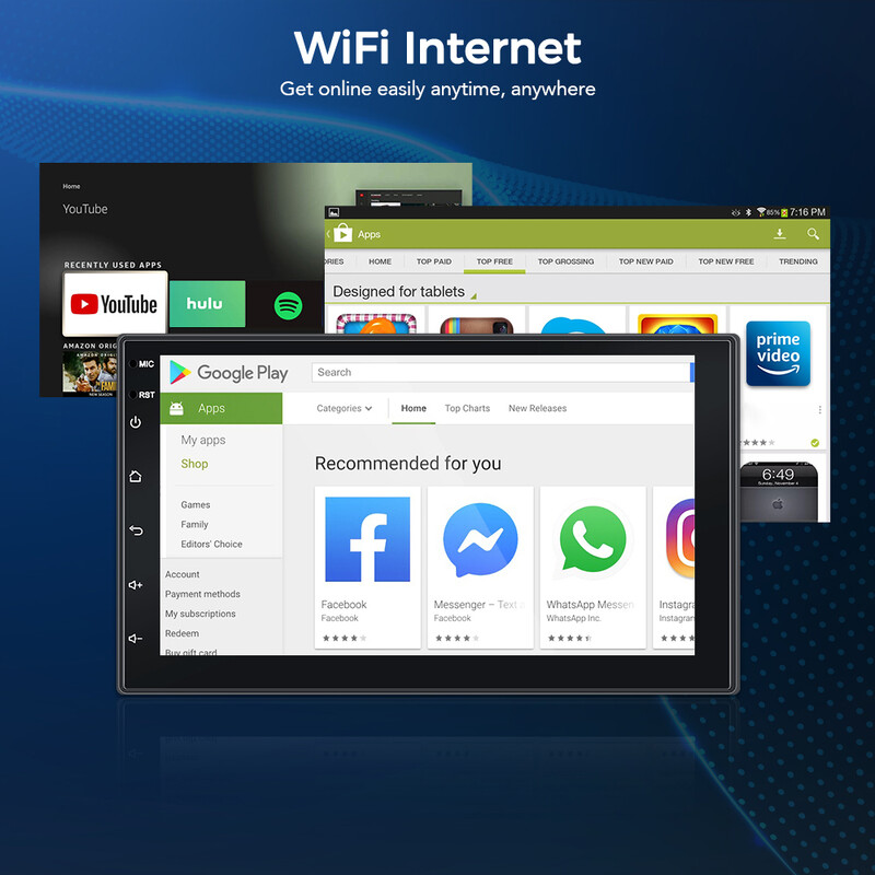 Android 13 automašīnas radio 2 din multivides video atskaņotājs Carplay Android auto universāls 7 collu 2 din android navigācija automātiskā stereo iekārta