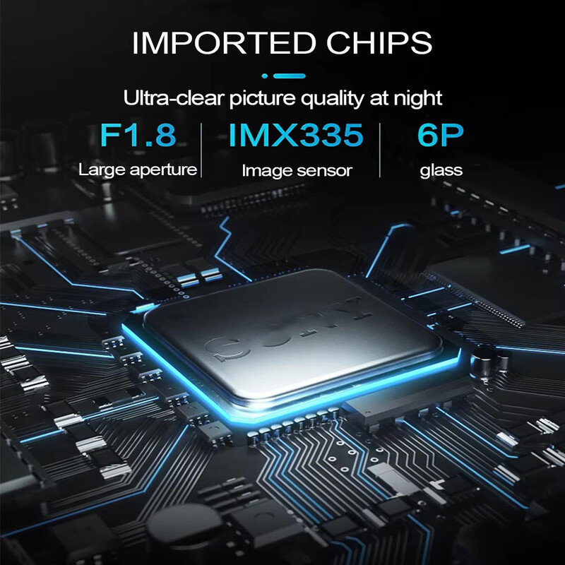 AHD 1920x1080P automobilio galinio vaizdo kamera 200°, skirta Fisheye Golden Lens Full HDR naktinio matymo transporto priemonės galinio automobilio atbulinės eigos priekinė kamera