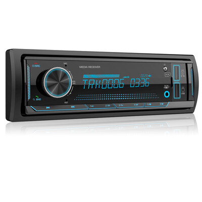 AKAMATE 1Din autoraadio MP3-mängija Audio Multimeedia FM-raadio Bluetooth EQ-tuuner LCD-ekraanidega Toetab AUX USB TF-kaarti