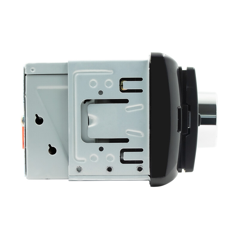 BQCC 1Din MP3 Autoradio FM USB TF AUX įvesties stereofoninis radijas Bluetooth Power Protect 7 spalvų lemputės Dual USB Multimedia Car Audio