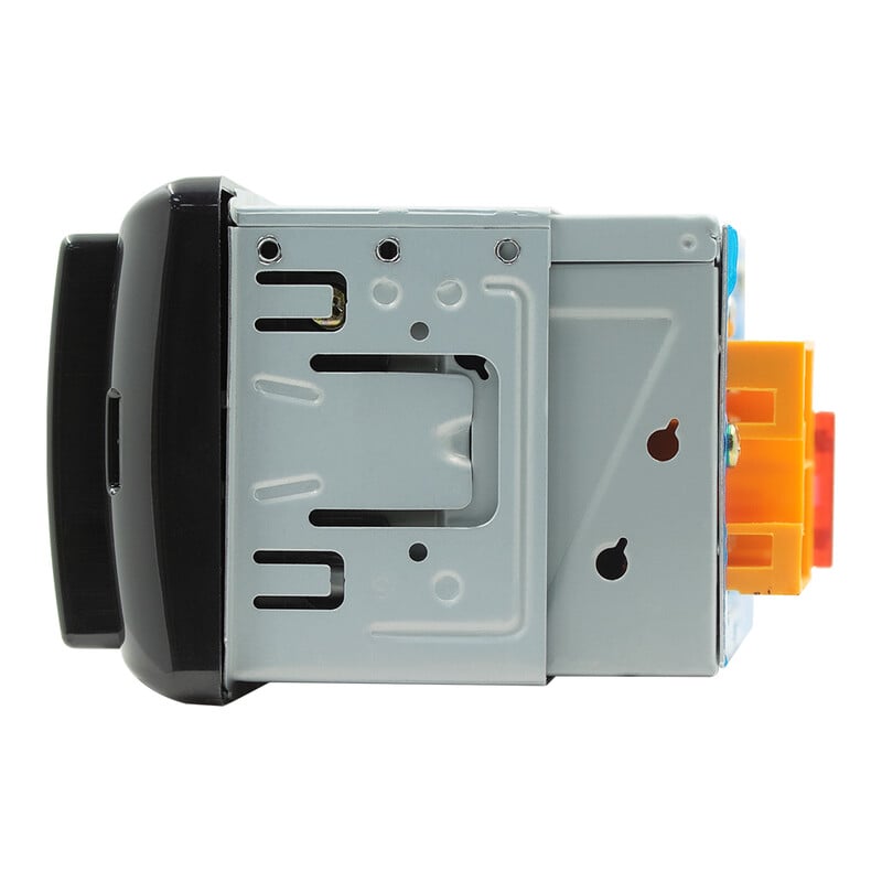 BQCC 1Din MP3 Autoradio FM USB TF AUX įvesties stereofoninis radijas Bluetooth Power Protect 7 spalvų lemputės Dual USB Multimedia Car Audio