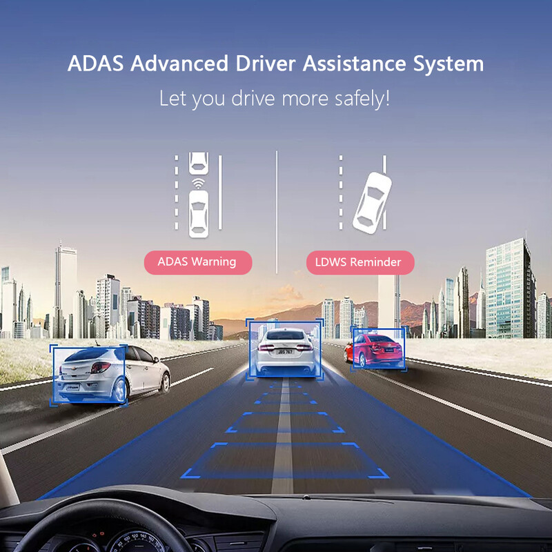 Podofo USB ADAS Automašīnas DVR Dash Cam Auto Android Player Navigācija Night Vision G-Shock Drive Recorder Dash Camera Android ierīcēm