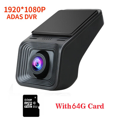Vtopek Full HD 720P 1080P Dash Cam ADAS DVR αυτοκινήτου Dashcam DVR Κάρτα βίντεο USB TF 32G 64G 128G Auto Recorder για Android Player DVD