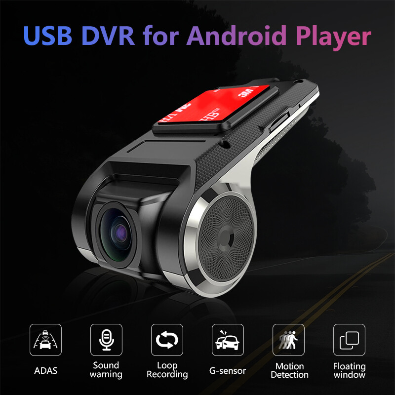 JMCQ autós Dvr ADAS USB HD kamera Dvr 1080P Android autóhoz DVD lejátszó Navigáció Auto Audio vészhangosítás LDWS támogatás TF kártya