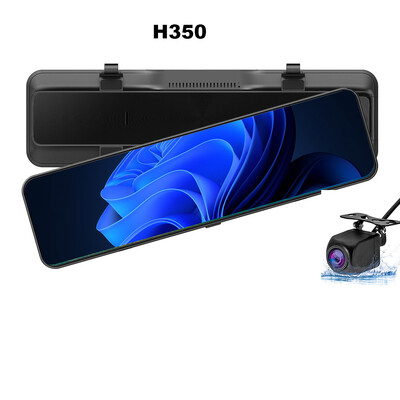 HGDO 10-tolline armatuurlaua videosalvesti automaatne tahavaate peegel-armatuurkaamera puuteekraan FHD 1080P DVR-id 24h parkimismonitor öönägemine