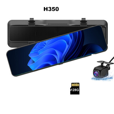 HGDO 10-tolline armatuurlaua videosalvesti automaatne tahavaate peegel-armatuurkaamera puuteekraan FHD 1080P DVR-id 24h parkimismonitor öönägemine