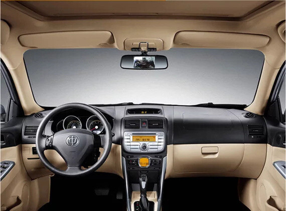 Atsarginės kameros sistemos rinkinys, 4,3 colio monitorius IP68 vandeniui atspari automobilio kamera naktinio matymo HD atsarginė kamera automobiliui / visureigiui / taksi / mini pikapui