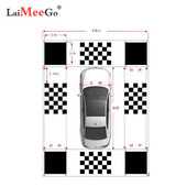 2D / 3D automobilio kameros koregavimo kalibravimo audinys skirtas 360 laipsnių erdviniam paukščių vaizdui panoraminio DVR sistemos derinimo audiniams