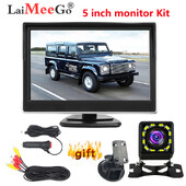 2.4g bežični 5 inčni monitor za pomoćnu kameru visoke razlučivosti TFT LCD zaslon Zaslon za stražnju kameru za parkiranje