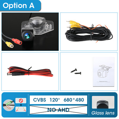 Srnubi170° atpakaļskata kamera AHD 1080P CVBS automašīnas atpakaļgaitas kamera Honda CRV Odyssey Accord Crosstour FR-V Fit Jazz HRV CRZ CRX