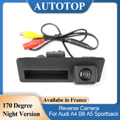 Κάμερα όπισθεν AUTOTOP αυτοκινήτου για Audi A4 B8 Q3 Q5 A5 A8 S5 A3 A6 C7 A7 VW Passat Εφεδρική λαβή πορτμπαγκάζ Κάμερα στάθμευσης πίσω όψης