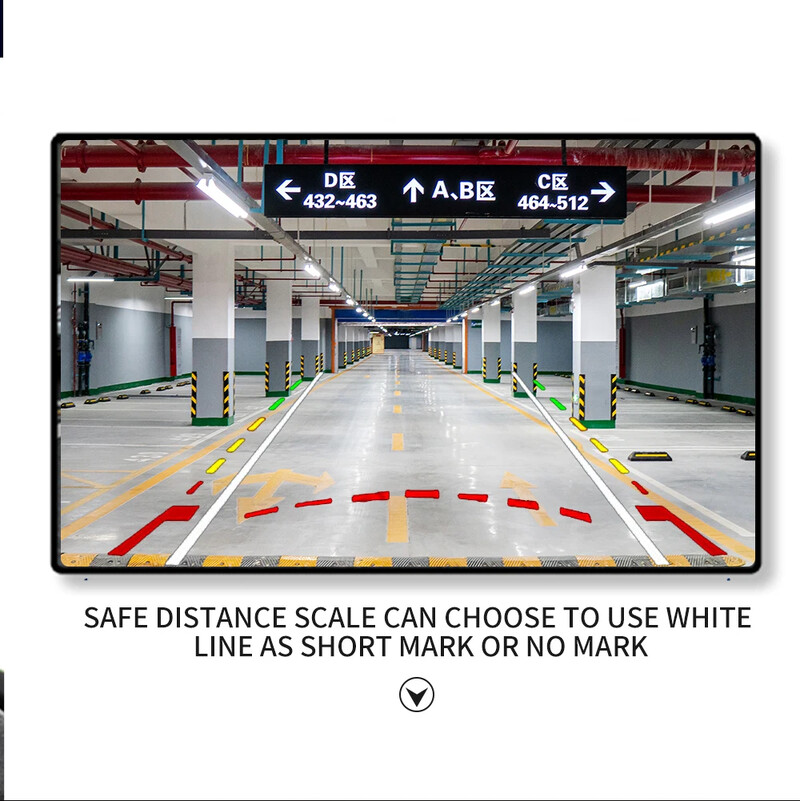 Tolatókamera DVD tolatókép intelligens dinamikus pálya éjjellátó HD halszem 170 színes videokép