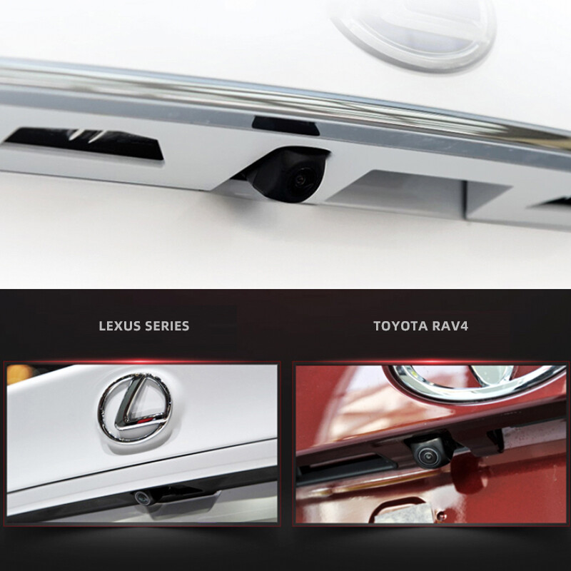 Ευρυγώνια κάμερα οπισθοπορείας αυτοκινήτου όπισθεν οθόνη στάθμευσης αδιάβροχη κάμερα AHD/1080P εξαιρετικά καθαρή