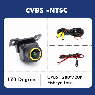 SMARTOUR AHD 1080P CCD CVBS 180 kraadi kalasilm-objektiiviga auto esi-/tahavaatekaamera Starlight Night Vision sõiduki tagurduskaamera