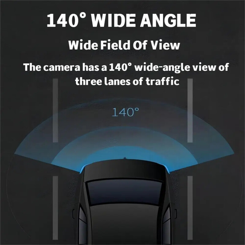 QOZ 1080P AHD aizmugures kamera ar 4 kontaktu 2,5 mm ligzdu apgrieztā attēla kamera, kas paredzēta tikai Dash Cam Carplay atbalstam CVBS CVI TVI formātā