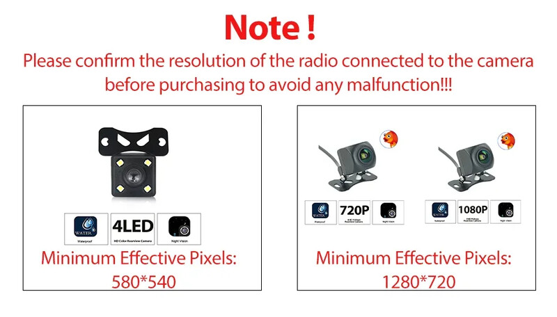 720/1080P AHD 170° lainurk tagurduskaamera kalasilmobjektiiviga autosõiduk Starlight Night Vision HD universaalne tahavaate tagurdamine