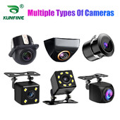 Universaalne auto tahavaatekaamera 720P 1080P AHD IP68 LED auto tagumine tagurpidi veekindel HD öönägemise parkimisabi kaamera