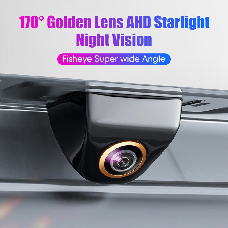 Universaalne auto tahavaatekaamera 720P 1080P AHD IP68 LED auto tagumine tagurpidi veekindel HD öönägemise parkimisabi kaamera