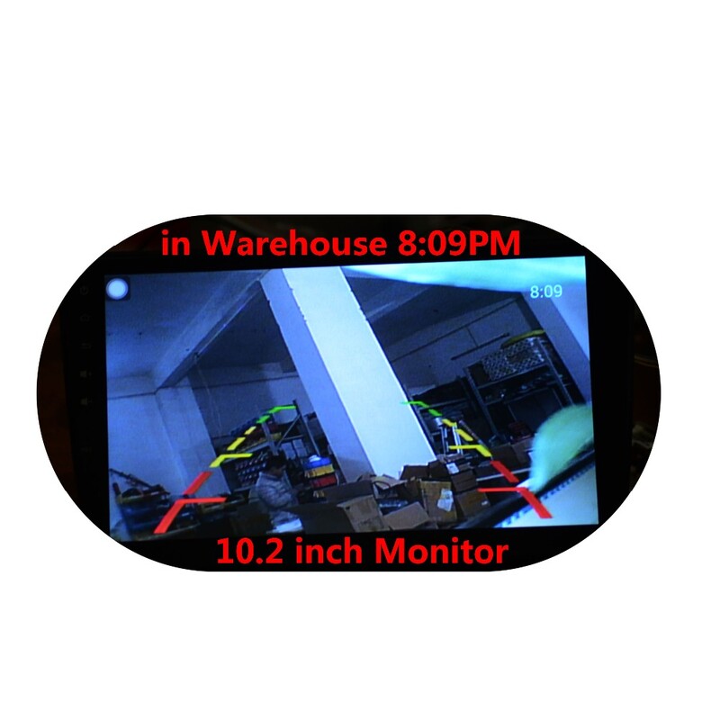 Parkošanās sensori automašīnām Bezvadu atpakaļskata kamera ar ES numura zīmes rāmi Atpakaļskata rezerves preces 1080P atpakaļgaitā