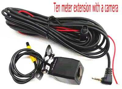 AHD 1080P aizmugures kamera 4 kontaktu automātiskā atpakaļgaitas atpakaļskata spoguļkamera automašīnas DVR Carplay Android Auto Dash Cam video ierakstītājs