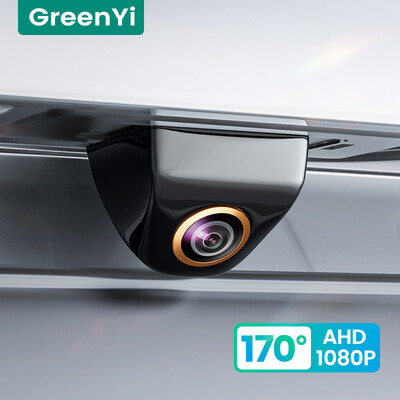 GreenYi Golden Lens auto tahavaatekaamera 170° Full HD öönägemine tagurpidi AHD kalasilm sõiduki parkimiskaamera