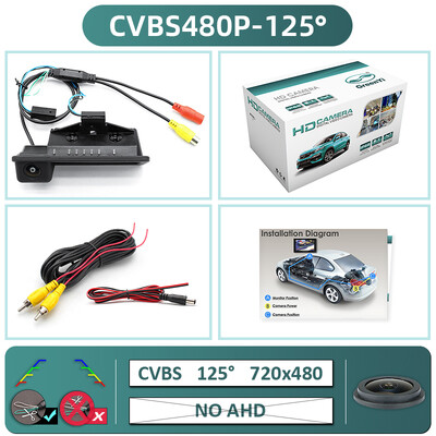 GreenYi AHD 1080P 170° automašīnas atpakaļskata kamera priekš BMW E60 E39 E90 E82 E61 X1 E84 X5 E70 E92 E91 3/5 Series E88 E93 X6 Night Vision