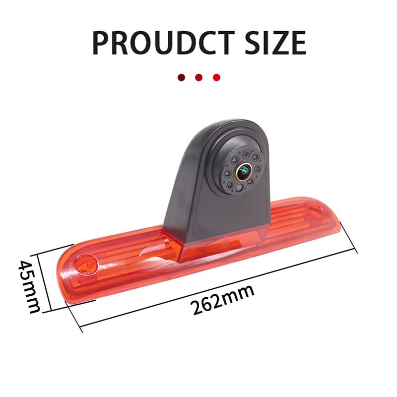 AHD 1080P autó féklámpa tolató hátsó kamera Fiat Ducato Peugeot Boxer Citroen relé vízálló hátlapi kamerához