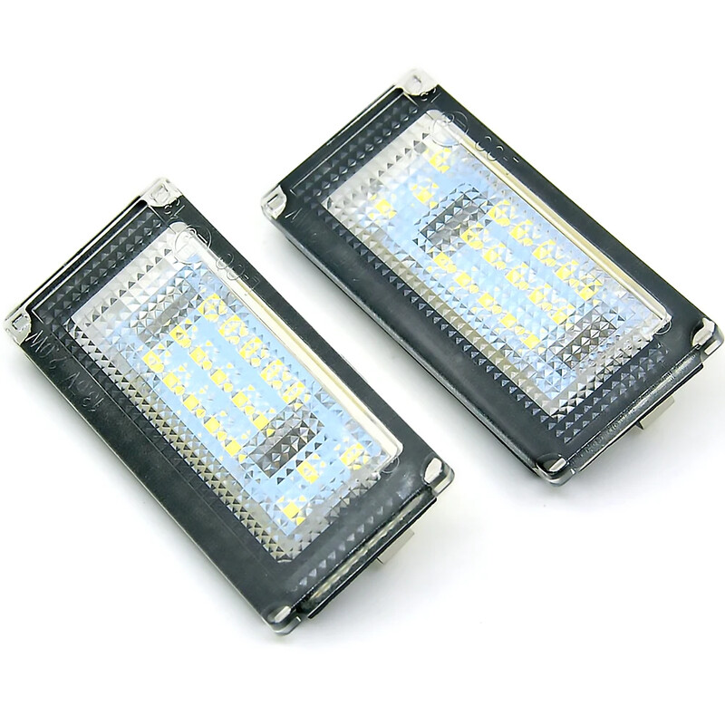 One Set Mini R50 R52 R53 Led Number Lights Plate Lights for Bmw Mini Cooper S 6000K Ultra Bright Canbus No Error 12V