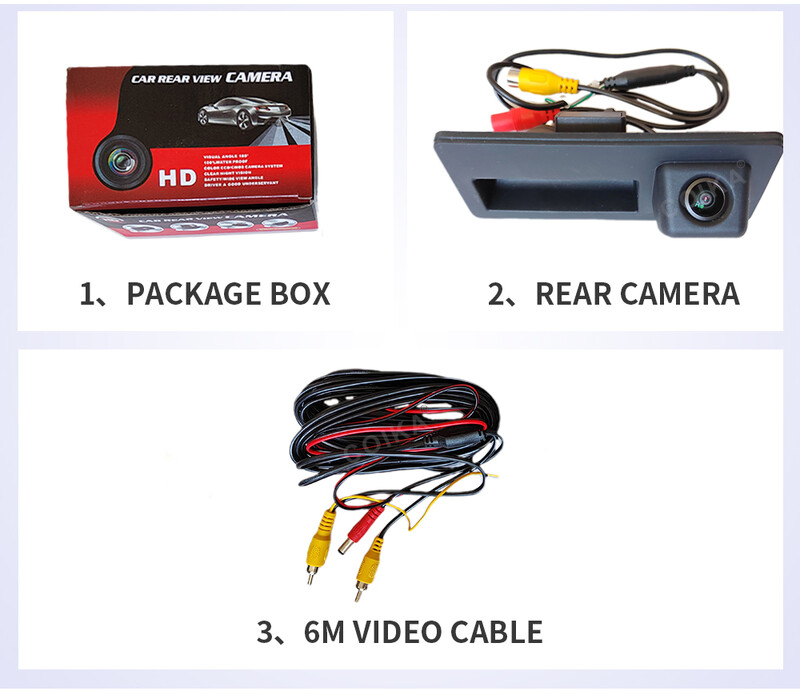 AHD 1920*1080P πίσω κάμερα αυτοκινήτου για Volkswagen Passat CC B6 B7 Polo Skoda Octavia Tiguan Audi A4 B8 Q3 Q5 A5 A8 S5 A3 A6 C7 A7 A1