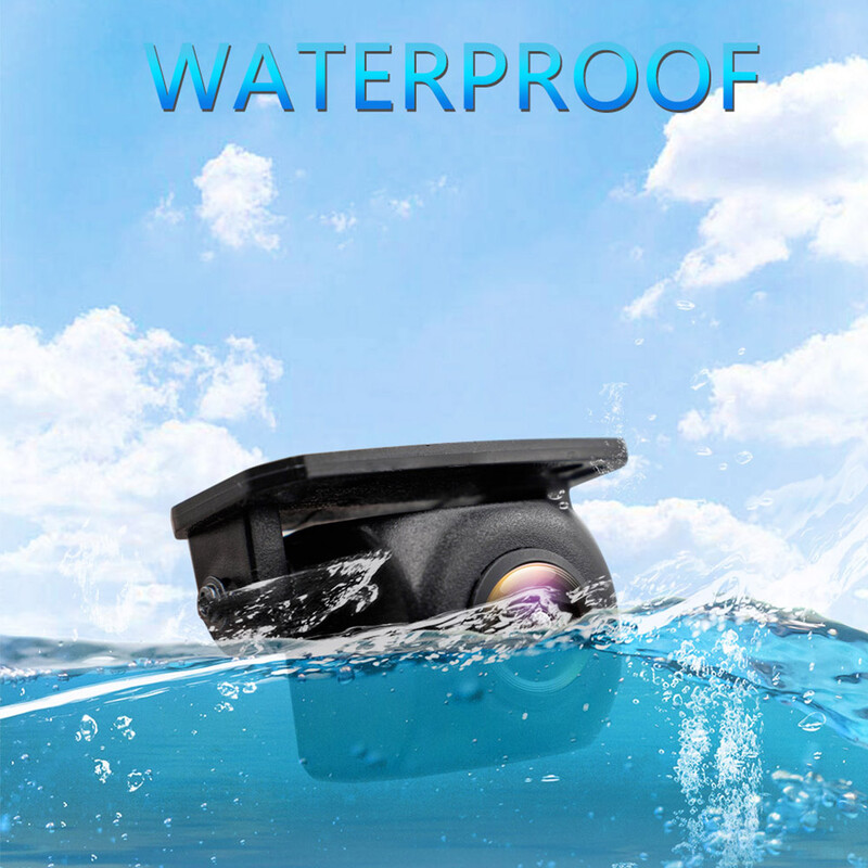 Smartour CCD transportlīdzekļa atpakaļskata kamera automašīnas atpakaļgaitas kamera, melna zivs acs objektīvs nakts redzamības ūdensizturīgs universāls HD stāvvietas rezerves kamera